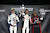 Das Podium nach dem 1. GT Sprint Rennen: Robin Rogalski auf P1, Julian Hanses auf P2 und Dino Steiner auf P3 - Foto: Alex Trienitz